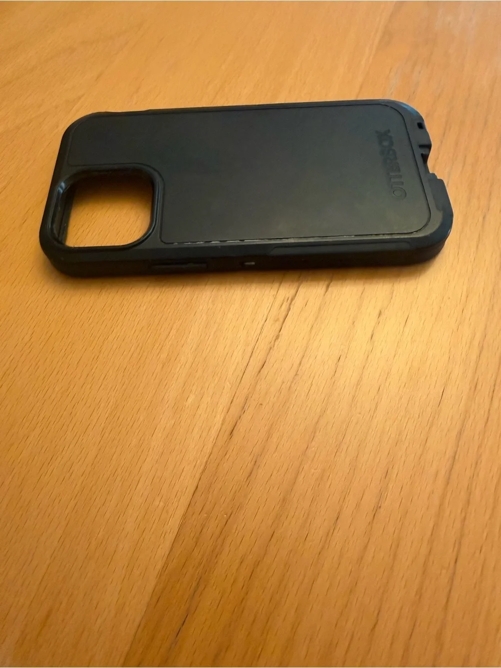 OtterBox Black Protective Phone Case with Raised Logo 13 mini iPhone